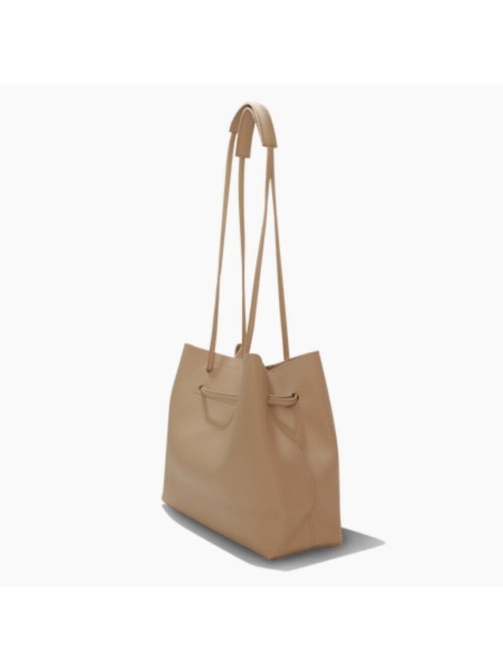 8 Other Reasons TAN Vegan Leather Tote Bag | NEW |Slouchy Crossbody Bucket Bag - Picture 1 of 10